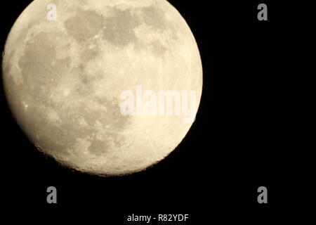 Full moon / Pleine lune Stock Photo