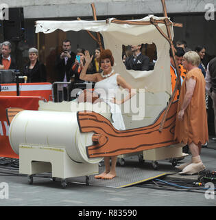 NEW YORK, NY - OCTOBER 31: Kathie Lee Gifford attends NBC's 'Today' Halloween 2013 in Rockefeller Plaza on October 31, 2013 in New York City  People:  Kathie Lee Gifford Stock Photo