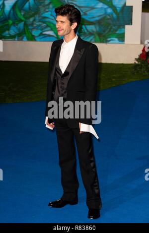 London, UK. 12th Dec 2018. Ben Whishaw attends MARY POPPINS RETURNS European Premiere at The Royal Albert Hall. London, UK. 12/12/2018 | usage worldwide Credit: dpa picture alliance/Alamy Live News Stock Photo