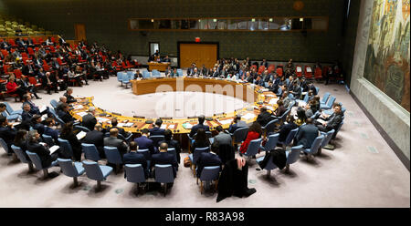 New York, USA - December 12, 2018: Security Council considers Non-proliferation meeting at UN Headquarters Credit: lev radin/Alamy Live News Stock Photo