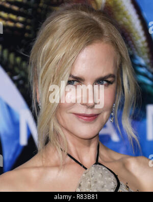 Los Angeles, USA. 12th Dec 2018,  Actress Nicole Kidman arrives at the Los Angeles Premiere Of Warner Bros. Pictures' 'Aquaman' held at the TCL Chinese Theatre IMAX on December 12, 2018 in Hollywood, Los Angeles, California, United States. (Photo by David Acosta/Image Press Agency) Credit: Image Press Agency/Alamy Live News Stock Photo