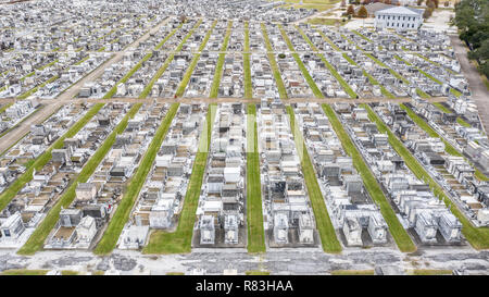 Greenwood Cemetery, New Orleans, LA, USA Stock Photo