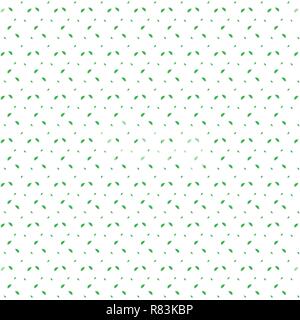 Seamless pattern with small leaves. Vector illustration. Geometric seamless pattern in flat style. Stock Vector