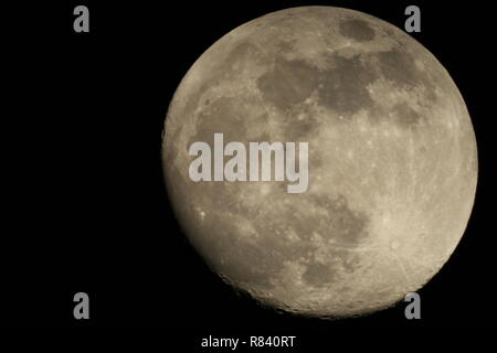 Full moon / Pleine lune Stock Photo
