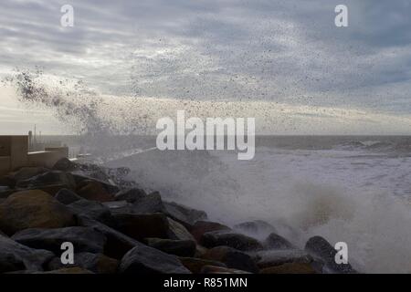 West Bay, also known as Bridport Harbour, Dorset, England Stock Photo