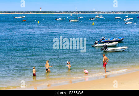 Pyla Sur Mer Beach, Arcachon, France Stock Photo