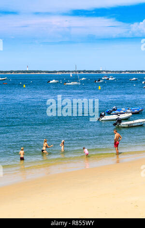 Pyla Sur Mer Beach, Arcachon, France Stock Photo