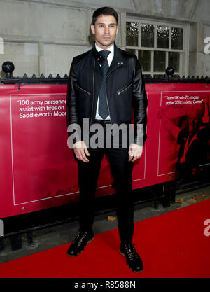 Joey Essex attending The Sun Military Awards held at the Banqueting House, London. Stock Photo