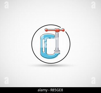 Creative web icon Vices tools in a linear style Stock Vector