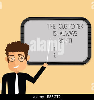 Essay about customer is always right