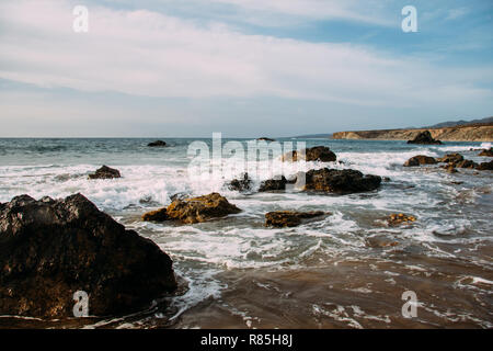 Lara Beach in the Akamas Peninsula, Cyprus Island, Paphos Stock Photo