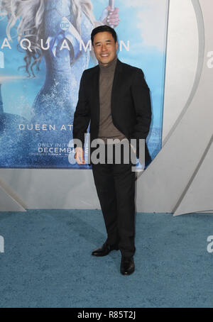 HOLLYWOOD, CA - DECEMBER 12: Randall Park, at Premiere Of Warner Bros. Pictures' 'Aquaman' at The TCL Chinese Theater in Hollywood, California on December 12, 2018. Credit: Faye Sadou/MediaPunch Stock Photo