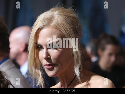 Hollywood, Ca. 12th Dec, 2018. Nicole Kidman, at Premiere Of Warner Bros. Pictures' 'Aquaman' at The TCL Chinese Theater in Hollywood, California on December 12, 2018. Credit: Faye Sadou/Media Punch/Alamy Live News Stock Photo