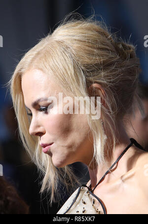 Hollywood, Ca. 12th Dec, 2018. Nicole Kidman, at Premiere Of Warner Bros. Pictures' 'Aquaman' at The TCL Chinese Theater in Hollywood, California on December 12, 2018. Credit: Faye Sadou/Media Punch/Alamy Live News Stock Photo