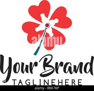 Abstract flower store logo icon vector design. Cosmetics, Spa, Beauty salon Decoration Boutique vector logo. Floral logo. Flower wedding icon. Luxury  Stock Vector