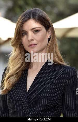 Photocall for 'Cosa Fai A Capodanno?' at the Palazzo Dama in Rome, Italy.  Featuring: Vittoria Puccini Where: Rome, Lazio, Italy When: 12 Nov 2018 Credit: IPA/WENN.com  **Only available for publication in UK, USA, Germany, Austria, Switzerland** Stock Photo