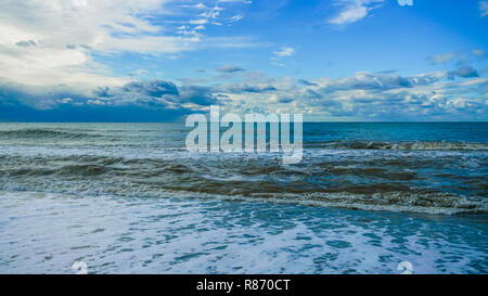 Background shot of aqua sea wate Stock Photo