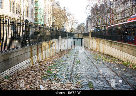 The closed Kingsway Tram Tunnel in London Stock Photo Alamy