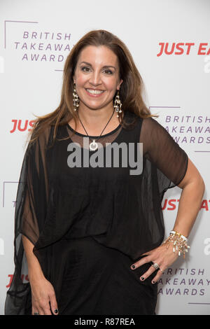 Guest arrivals at the British Takeaway Awards, in association with Just Eat at London’s Savoy Hotel  Featuring: Sarah Willingham Where: London, United Kingdom When: 12 Nov 2018 Credit: Phil Lewis/WENN.com Stock Photo