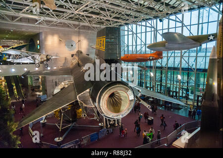 The X-15 in The National Air and Space Museum Stock Photo