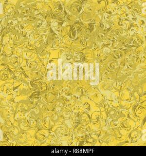 Marble gold abstract background. Digital painted vector marbled texture. Stock Vector