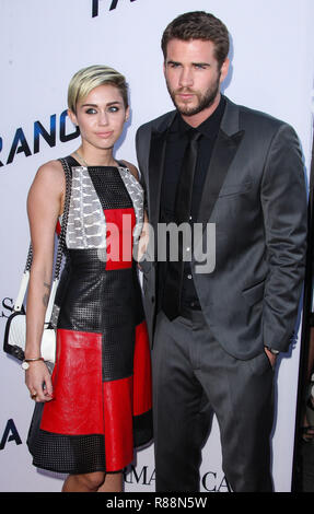 (FILE) Miley Cyrus and Liam Hemsworth Donate $500,000 to Emergency Relief After Losing Home in California Wildfires. Miley Cyrus and Liam Hemsworth lost their home to a California wildfire, but the famous couple have their sights set on rebuilding not just their house but also their community. Cyrus and Hemsworth have donated $500,000 to The Malibu Foundation through Cyrus' charity, Happy Hippie, a representative said. The funds will be used for 'those in financial need, emergency relief assistance, community rebuilding , wildfire prevention and climate change resilience,' according to a state Stock Photo