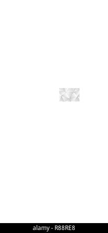 White luxury background with triangle lines Stock Vector