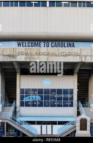 University of North Carolina football stadium, Chapel Hill, North Carolina, USA. Stock Photo