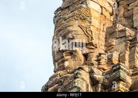 Bayon temple in Angkor Archaeological Park, near Siem Reap, Cambodia Stock Photo
