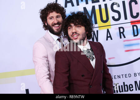 Lil Dicky and Benny Blanco attending the 46th Annual American Music