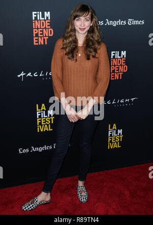 HOLLYWOOD, LOS ANGELES, CA, USA - SEPTEMBER 25: Lauren Lapkus at the 2018 LA Film Festival - Gala Screening World Premiere Of 'The Oath' held at ArcLight Hollywood on September 25, 2018 in Hollywood, Los Angeles, California, United States. (Photo by Xavier Collin/Image Press Agency) Stock Photo