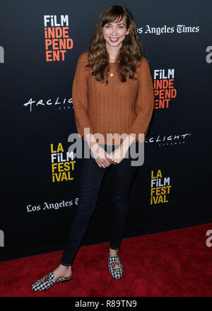 HOLLYWOOD, LOS ANGELES, CA, USA - SEPTEMBER 25: Lauren Lapkus at the 2018 LA Film Festival - Gala Screening World Premiere Of 'The Oath' held at ArcLight Hollywood on September 25, 2018 in Hollywood, Los Angeles, California, United States. (Photo by Xavier Collin/Image Press Agency) Stock Photo