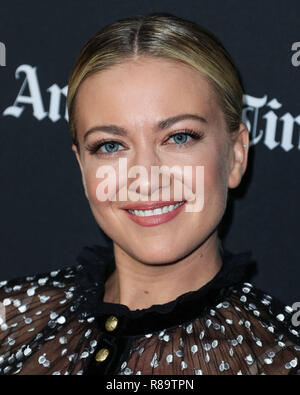 Meredith Hagner attending the premiere of The Oath, in Los Angeles