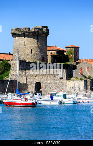 Socoa, Pays Basque, France Stock Photo