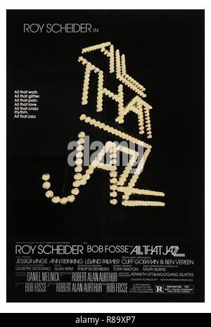 All That Jazz  Year : 1979 USA Director : Bob Fosse Poster (USA) Stock Photo