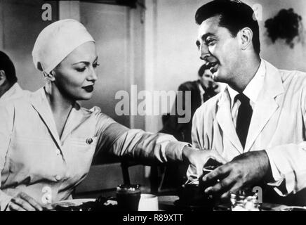 Not as a Stranger  Year : 1955 USA Director : Stanley Kramer Olivia de Havilland, Robert Mitchum Stock Photo