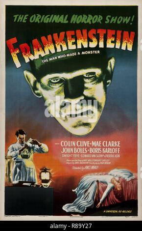 Frankenstein Year : 1931 USA Director : James Whale Boris Karloff ...