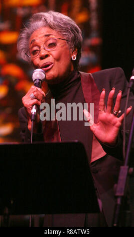 Jan 12, 2007; New York, NY, USA; Vocalist NANCY WILSON performs at the concert for 2007 NEA (National Endowment for the Arts) honorees held during the 34th Annual IAJE (International Association For Jazz Education) held at Hilton Hotel Credit: Nancy Kaszerman/ZUMAPRESS.com/Alamy Live News Stock Photo