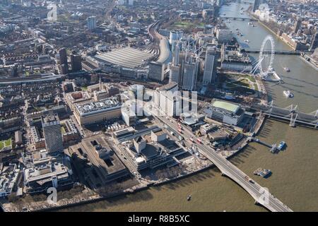 South Bank, Lambeth, London, 2018. Creator: Historic England Staff Photographer. Stock Photo
