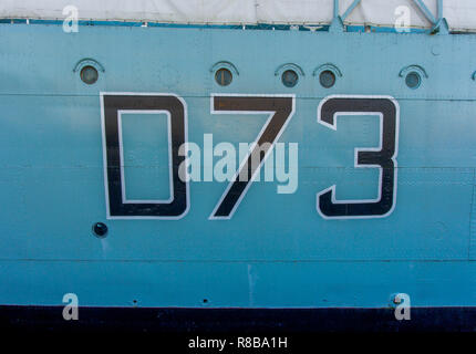 D73 HMS Cavalier world war 2 British Royal Navy C-class destroyer ...