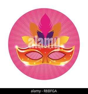 Mari gras mask Stock Vector