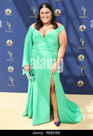 LOS ANGELES - SEPTEMBER 17: Britney Young at the 70th Primetime Emmy