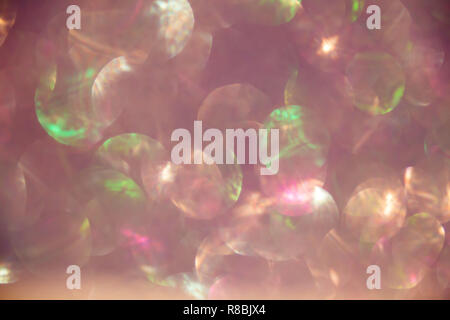 Abstract image of light flare bohek made with lens blur effect Stock Photo