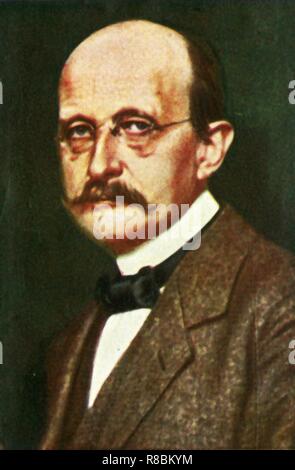 Professor Max Planck, c1928. Creator: Unknown. Stock Photo
