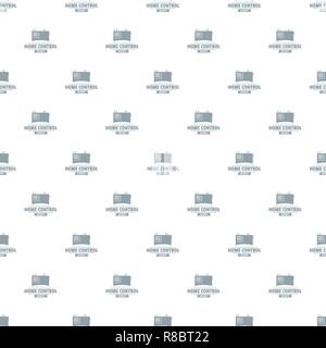 Smart building pattern vector seamless Stock Vector