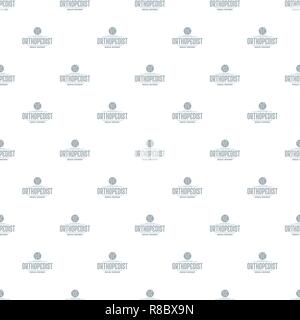 Medical treatment pattern vector seamless Stock Vector
