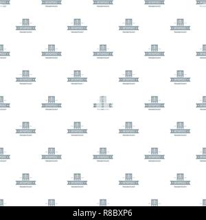Orthopedic traumatology pattern vector seamless Stock Vector
