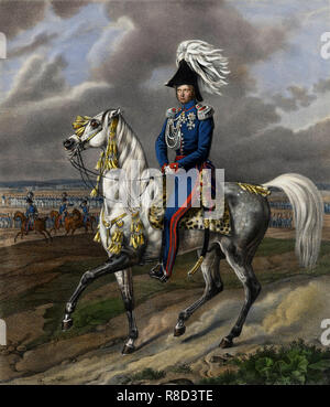 King William I of Württemberg (1781-1864) , ca 1845. Stock Photo