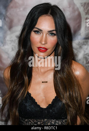 GLENDALE, LOS ANGELES, CA, USA - MARCH 23: Megan Fox Appears At Forever 21 To Promote Her New Role As Brand Ambassador For Frederick's Of Hollywood at The Americana at Brand on March 23, 2018 in Glendale, Los Angeles, California, United States. (Photo by Image Press Agency) Stock Photo
