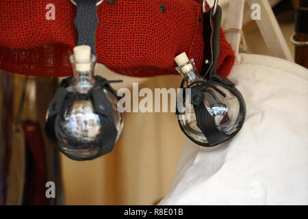 Oil lamps are lighting fixtures that are fueled with oils Stock Photo